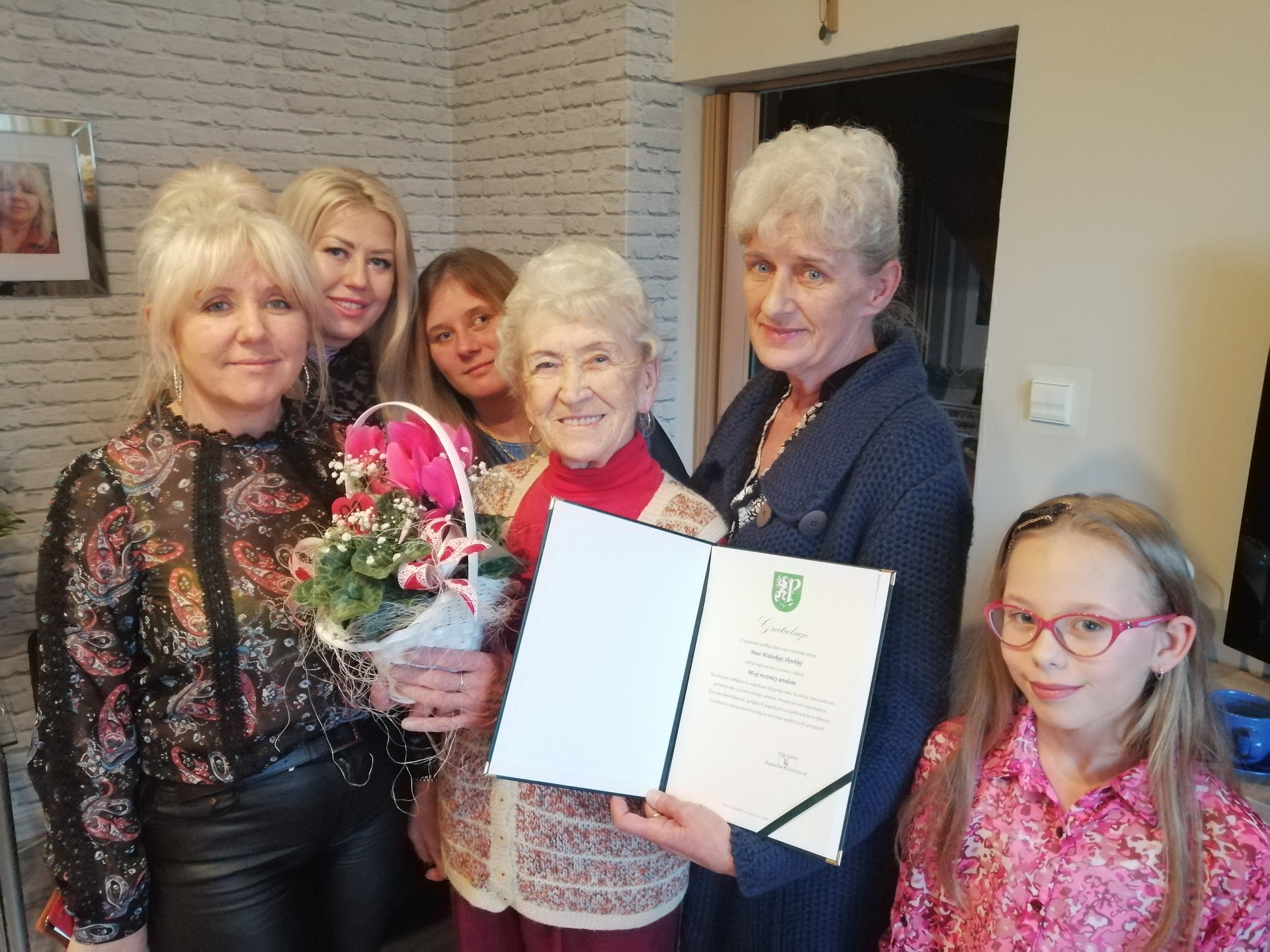 Okrągły jubileusz pani Waleski  